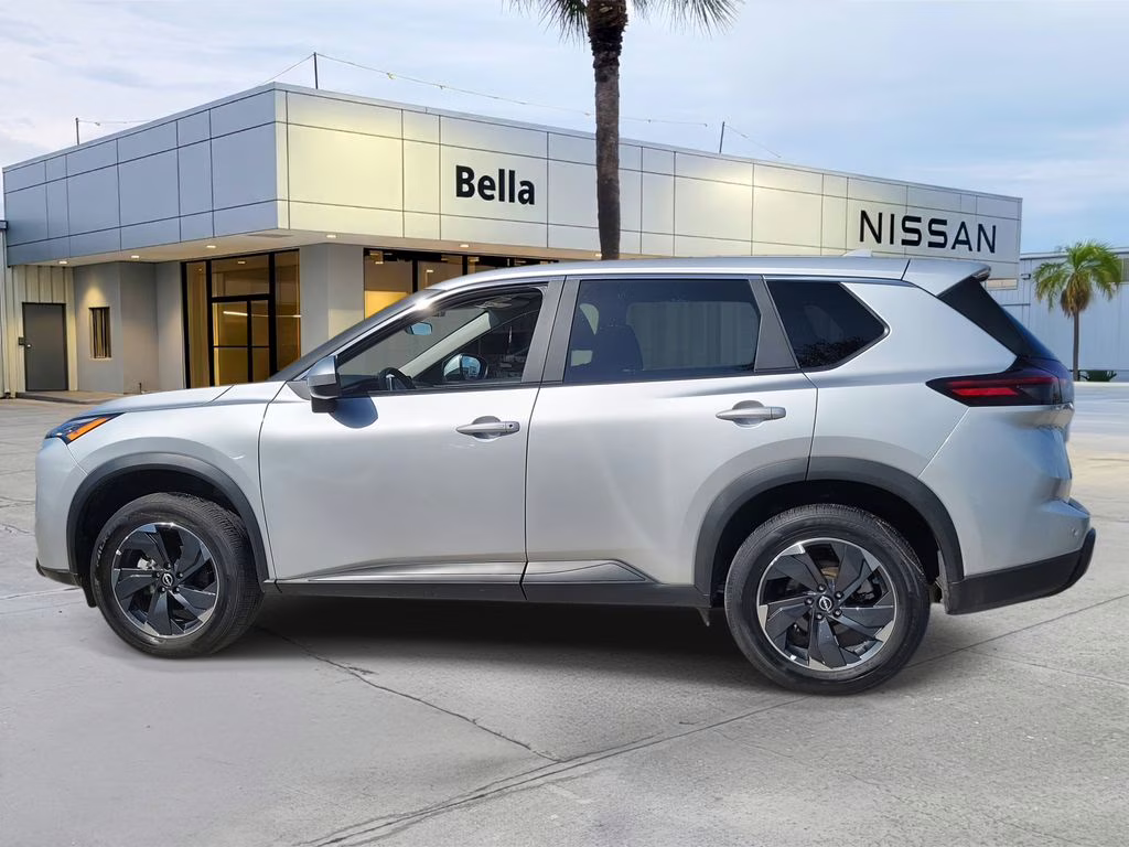 2025 Brilliant Silver Metallic Nissan Rogue SV FWD SUV
