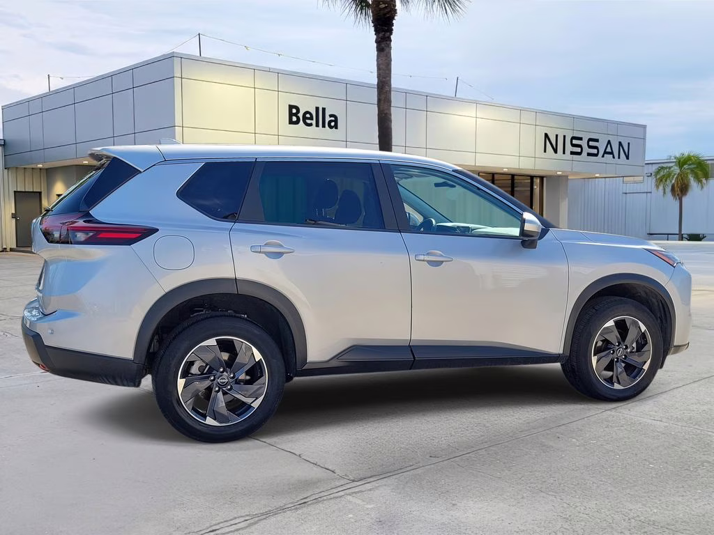 2025 Brilliant Silver Metallic Nissan Rogue SV FWD SUV