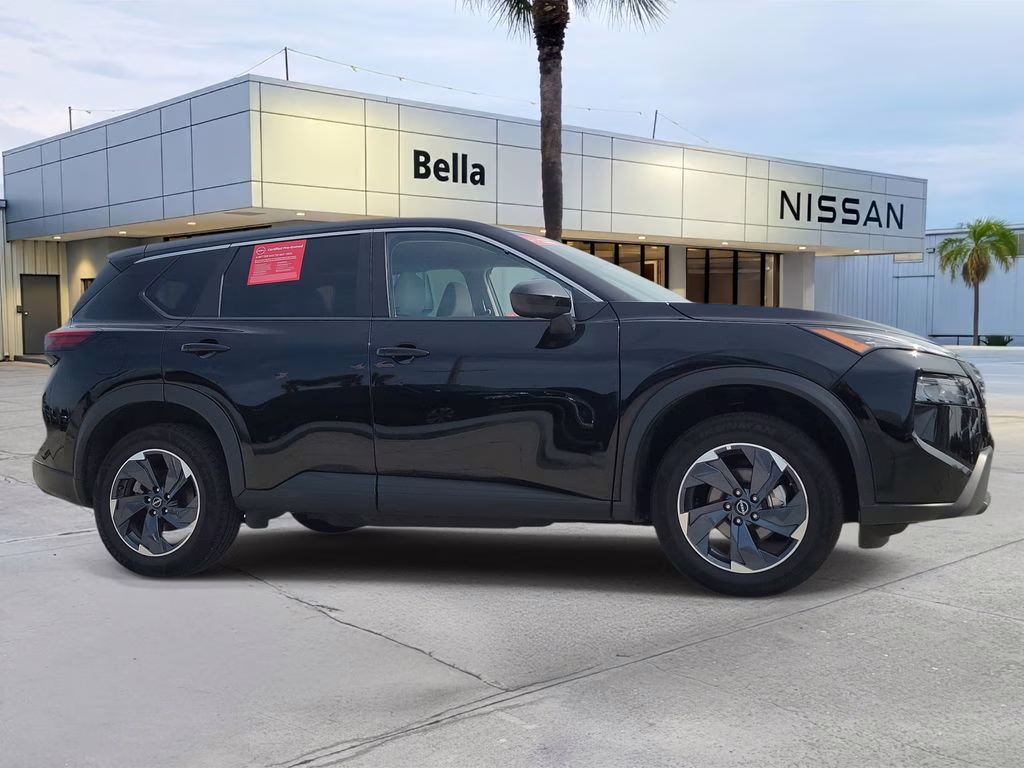 2025 Super Black Nissan Rogue SV FWD SUV