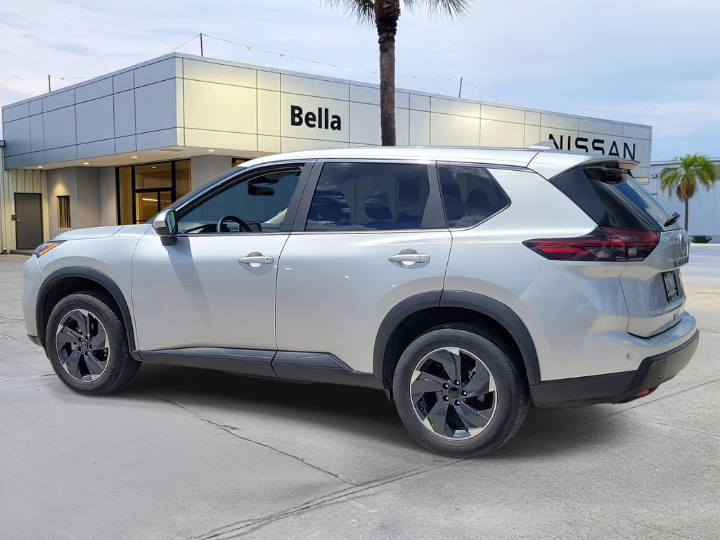 2025 Brilliant Silver Metallic Nissan Rogue SV FWD SUV