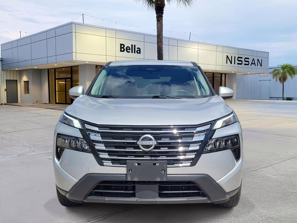 2025 Brilliant Silver Metallic Nissan Rogue SV FWD SUV