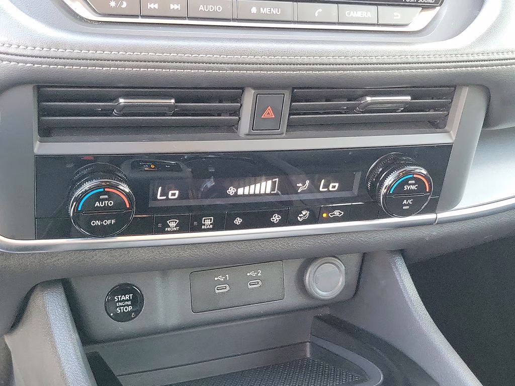 2025 Super Black Nissan Rogue SV AWD SUV