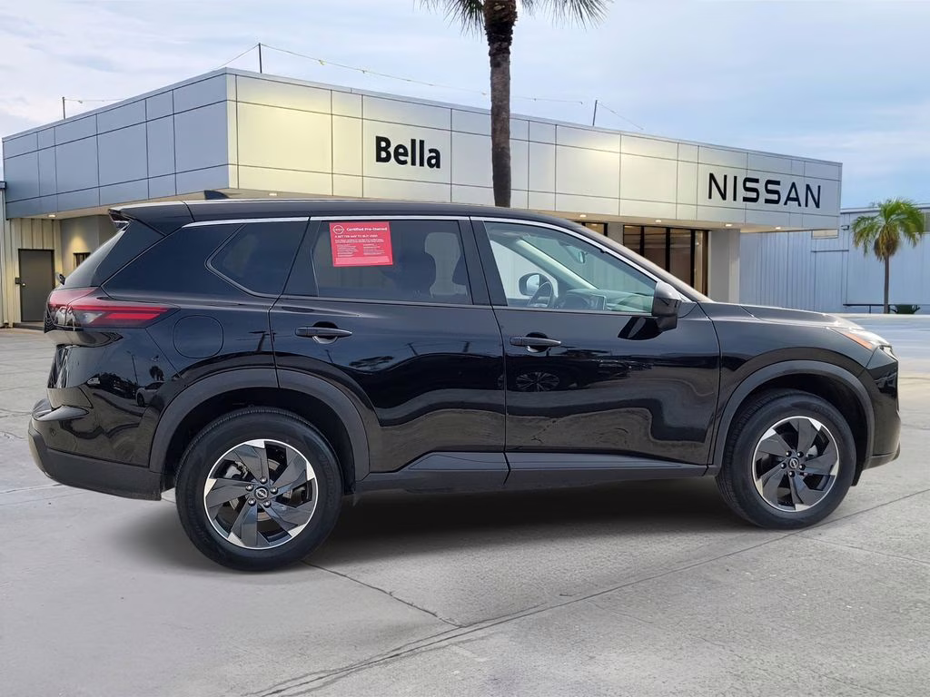 2025 Super Black Nissan Rogue SV AWD SUV