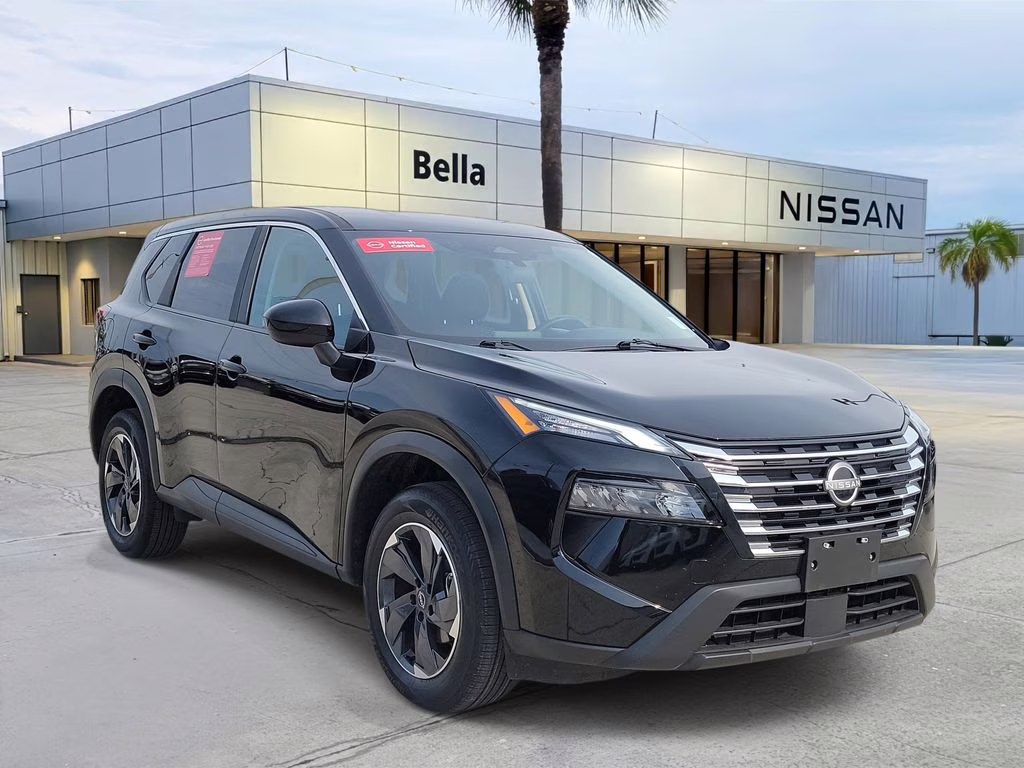 2025 Super Black Nissan Rogue SV AWD SUV