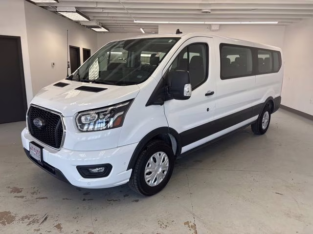 2023 Oxford White Ford Transit-350 XLT RWD Crossover