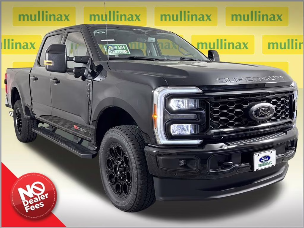 2026 Agate Black Metallic Ford Super Duty F-350 SRW Lariat 4X4 Truck