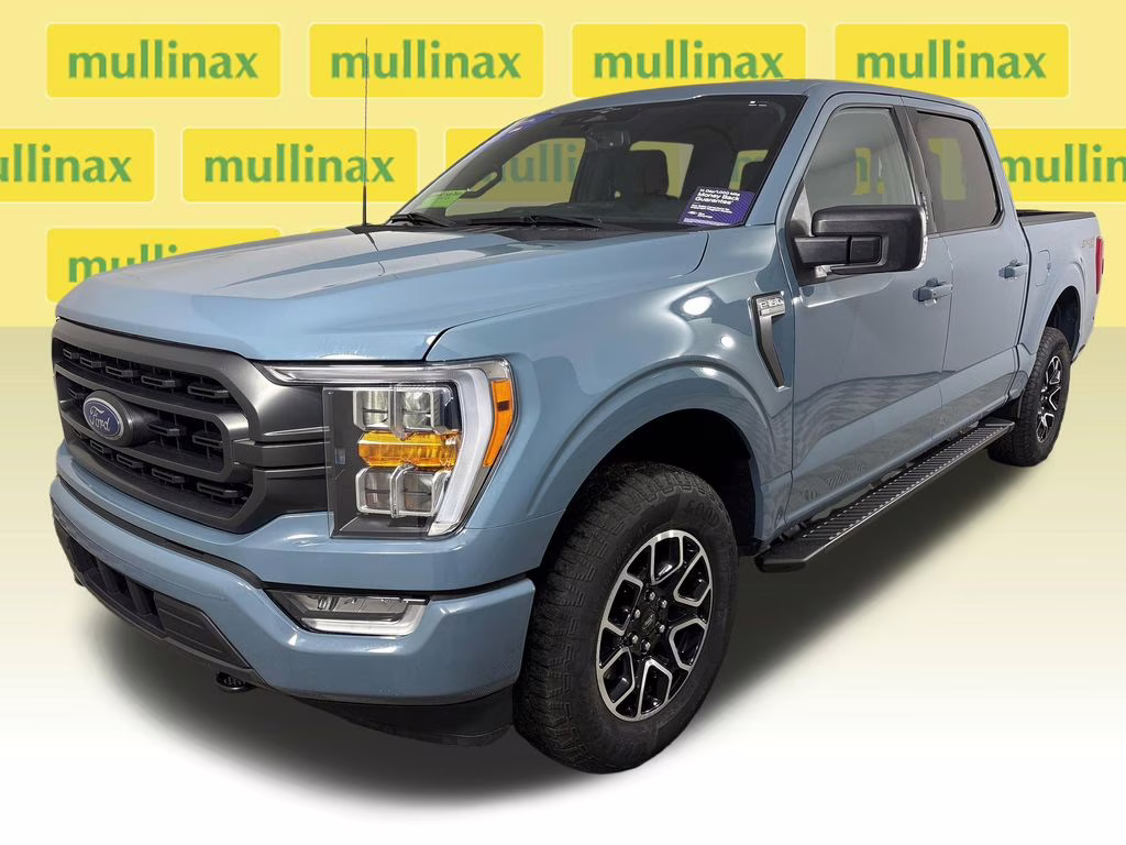 2023 Blue Ford F-150 XLT 4X4 Truck