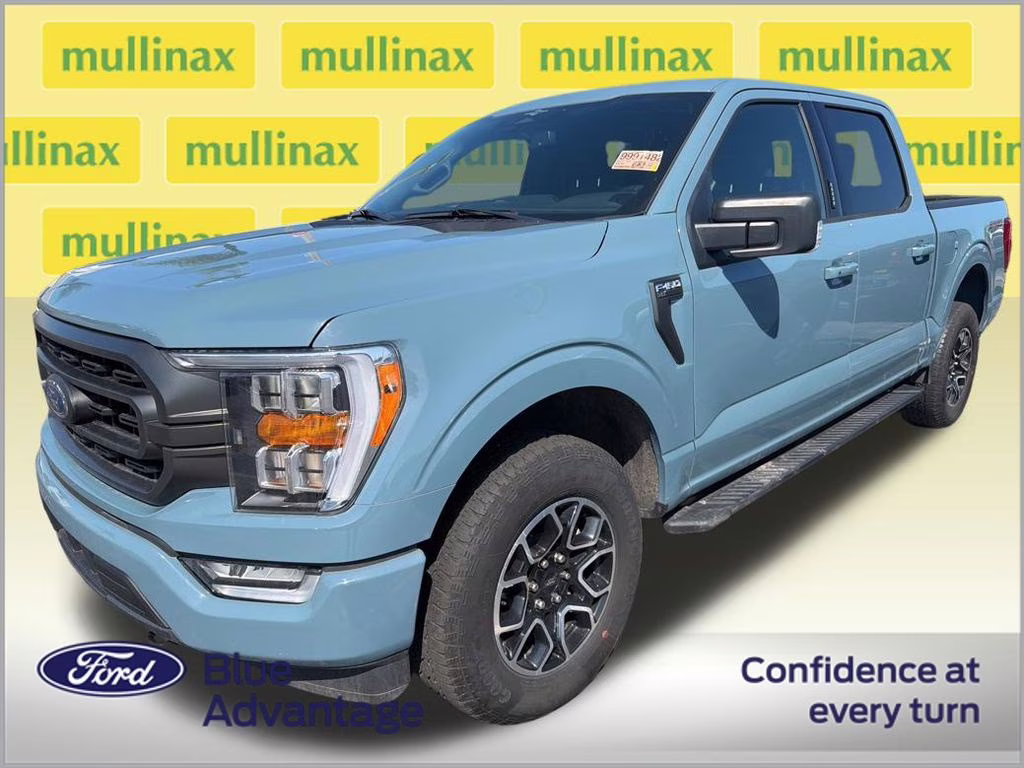 2023 Blue Ford F-150 XLT 4X4 Truck