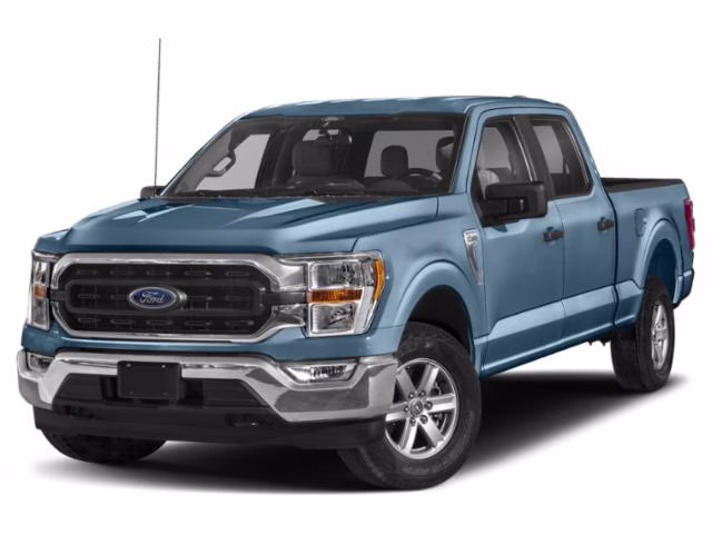 2023 Blue Ford F-150 XLT 4X4 Truck