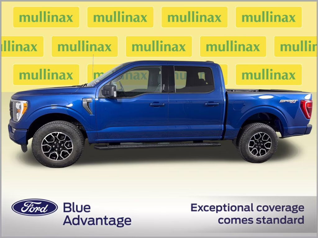 2023 Blue Metallic Ford F-150 XLT 4X4 Truck