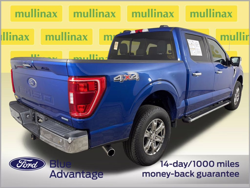 2023 Blue Metallic Ford F-150 XLT 4X4 Truck