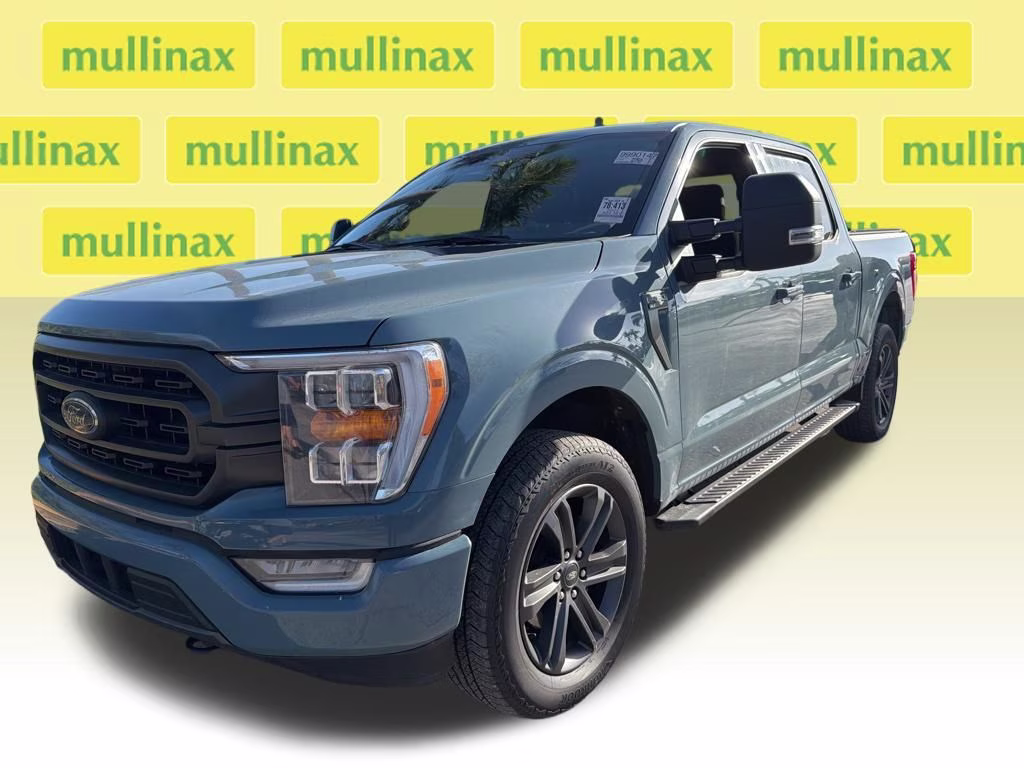 2023 Blue Ford F-150 XLT 4X4 Truck