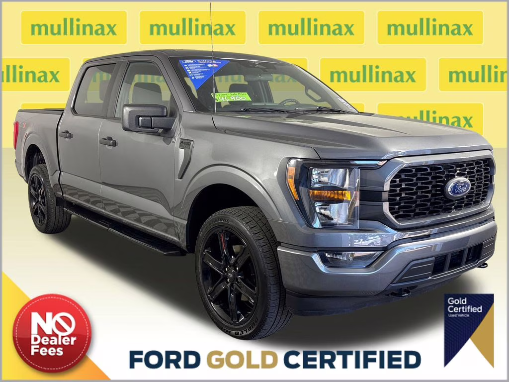 2023 Gray Metallic Ford F-150 XL 4X4 Truck