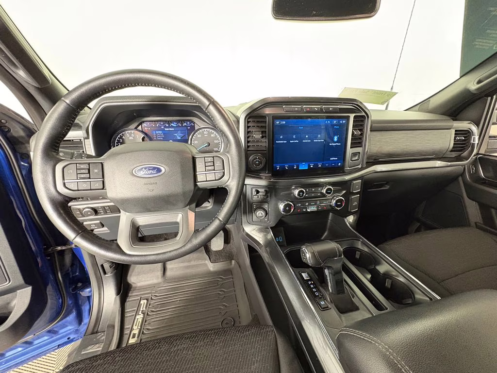 2022 Blue Metallic Ford F-150 XLT 4X4 Truck