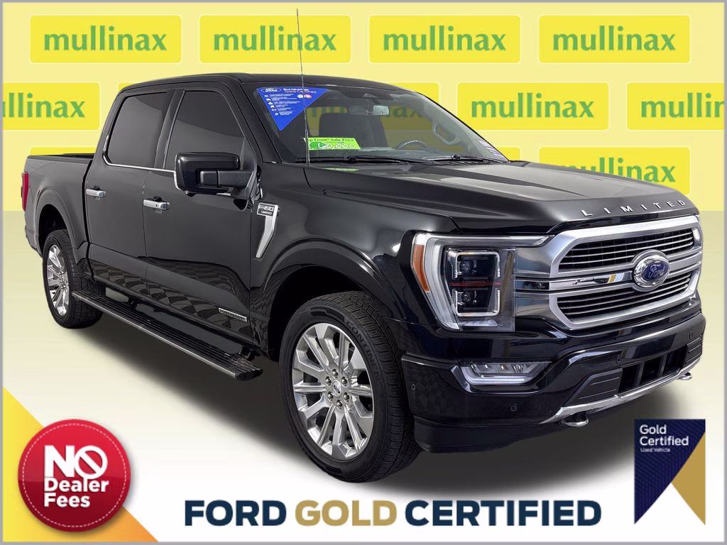 2023 Black Metallic Ford F-150 Limited 4X4 Truck