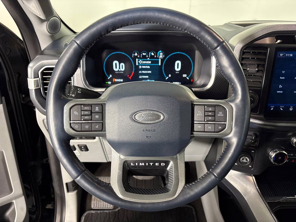 2022 Black Metallic Ford F-150 Limited 4X4 Truck