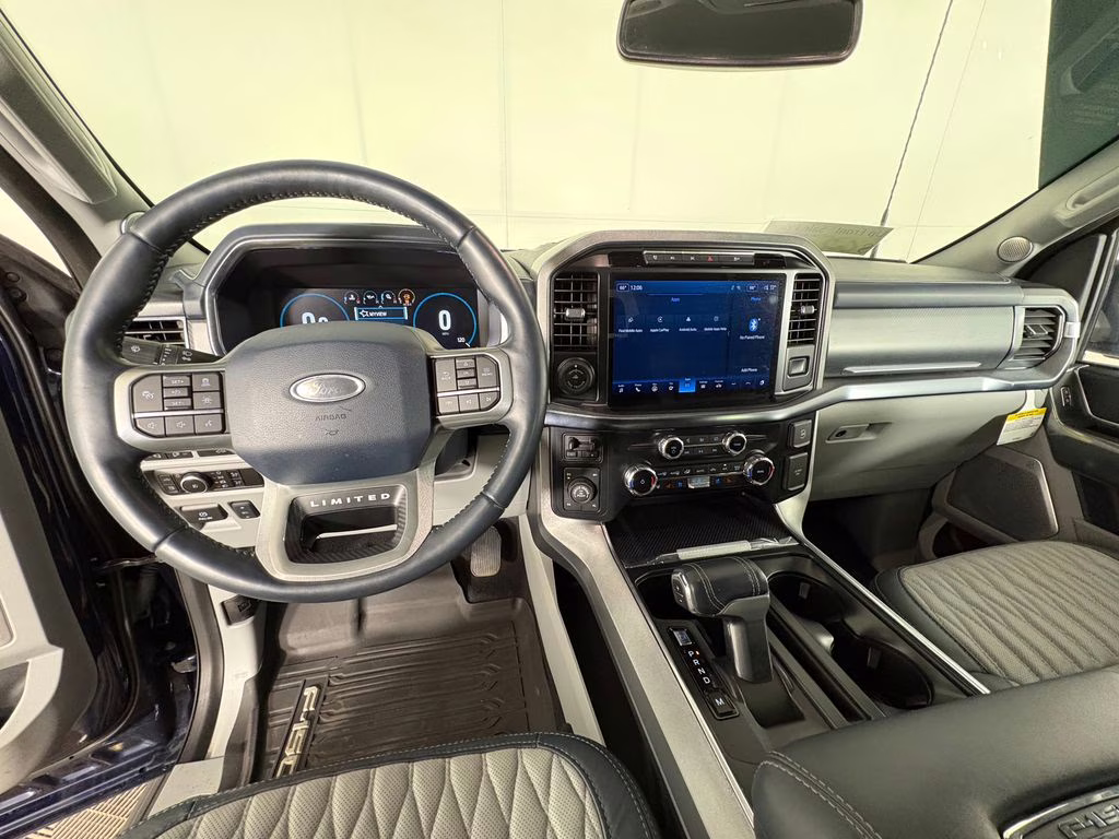 2023 Blue Metallic Ford F-150 Limited 4X4 Truck