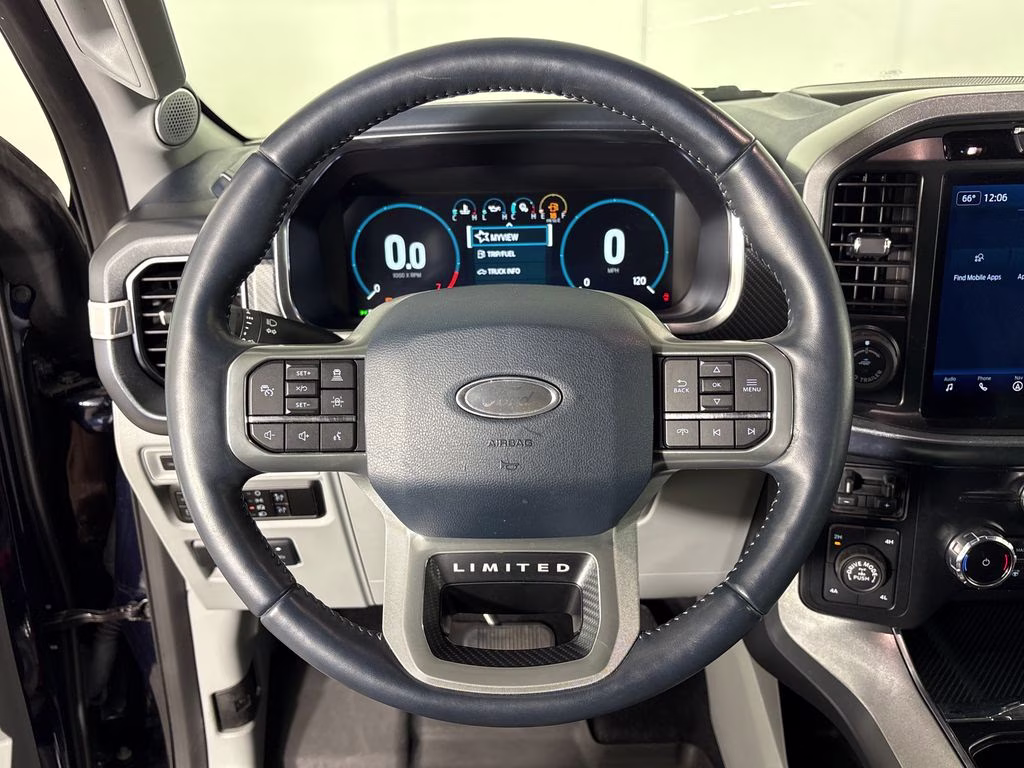 2023 Blue Metallic Ford F-150 Limited 4X4 Truck