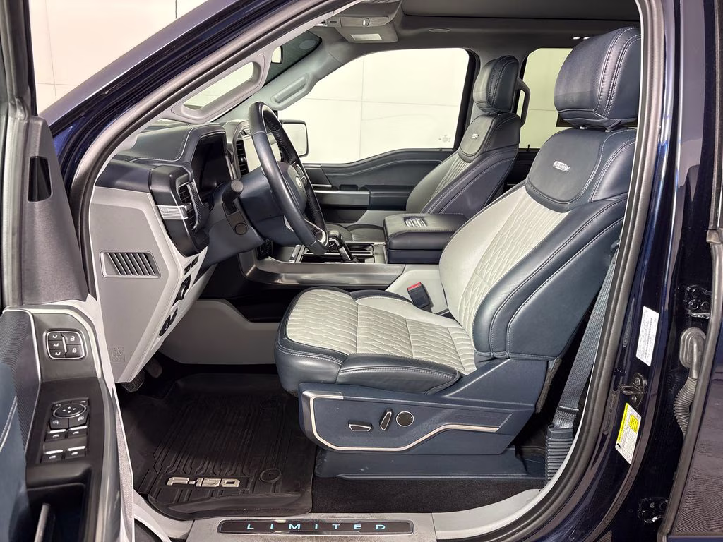 2023 Blue Metallic Ford F-150 Limited 4X4 Truck
