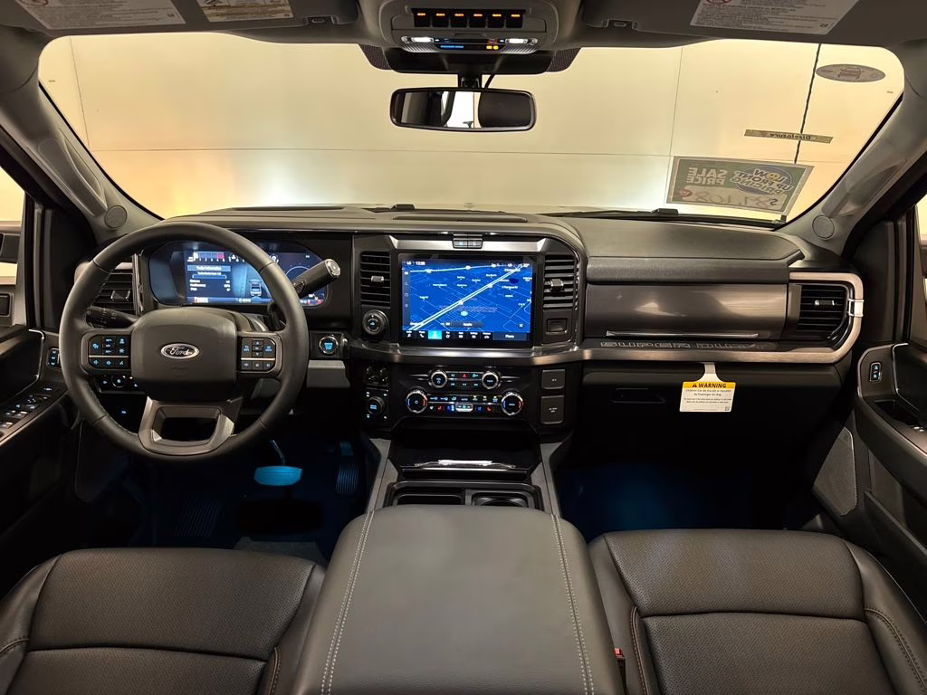 2026 Agate Black Metallic Ford Super Duty F-350 SRW Lariat 4X4 Truck