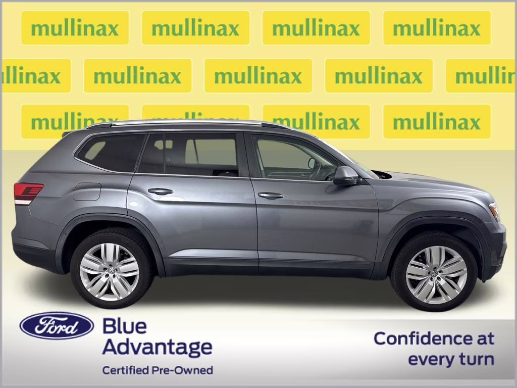 2019 Pacific Blue Metallic Volkswagen Atlas 3.6L V6 SE FWD SUV