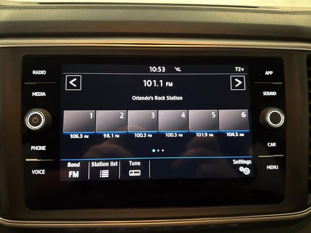 2019 Pacific Blue Metallic Volkswagen Atlas 3.6L V6 SE FWD SUV