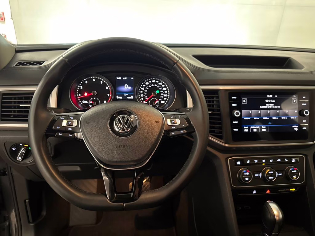 2019 Pacific Blue Metallic Volkswagen Atlas 3.6L V6 SE FWD SUV