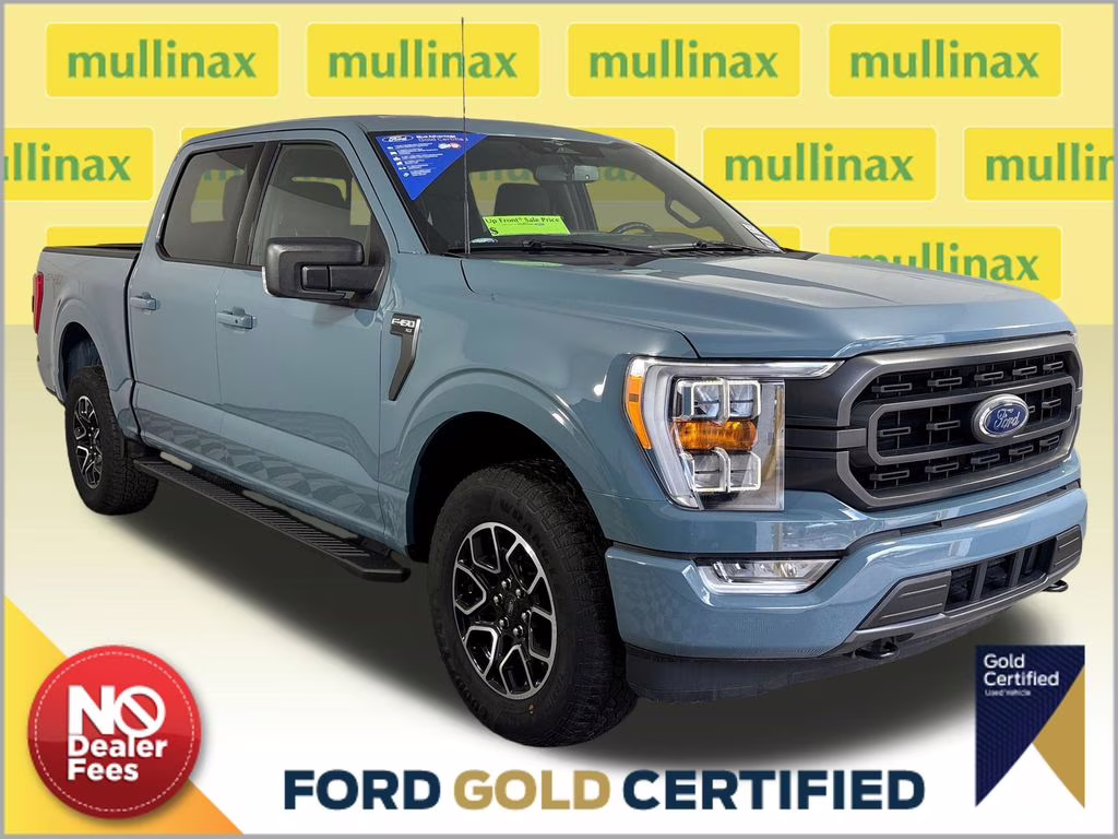 2023 Blue Ford F-150 XLT 4X4 Truck