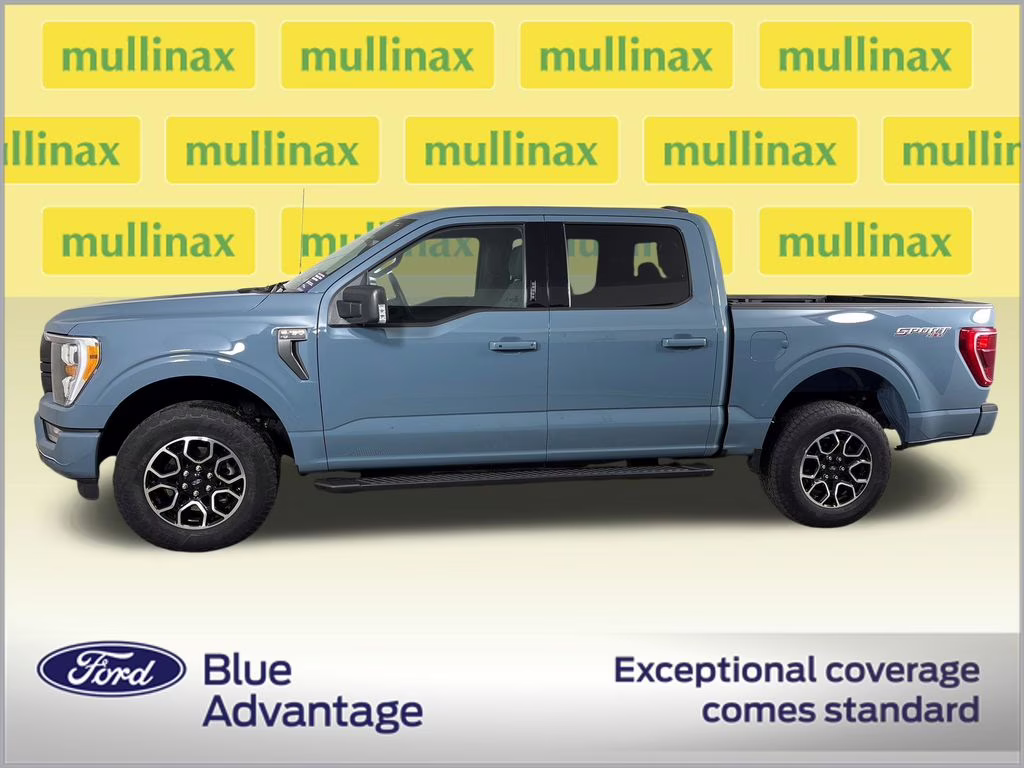 2023 Blue Ford F-150 XLT 4X4 Truck