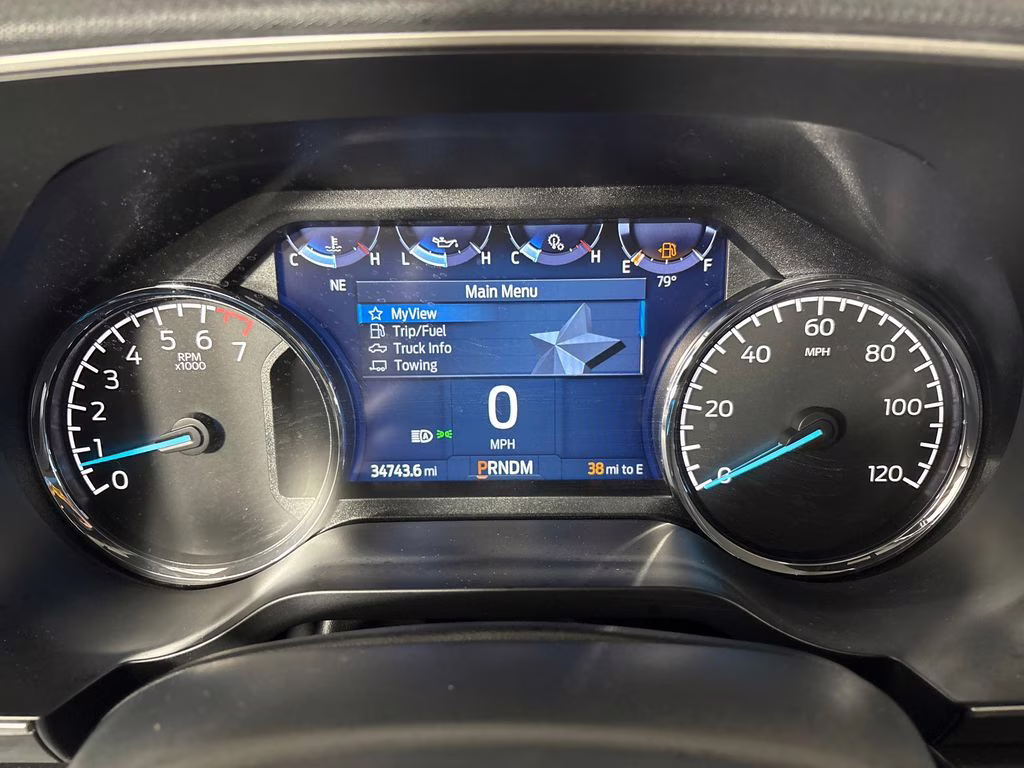 2023 Blue Ford F-150 XLT 4X4 Truck