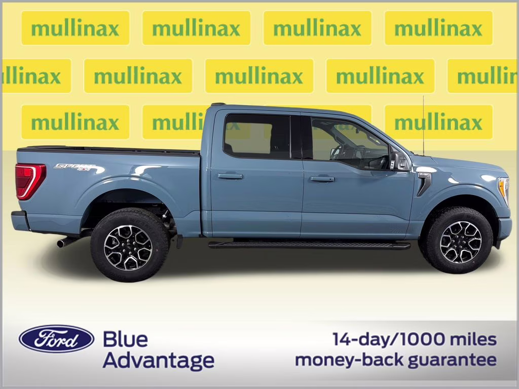 2023 Blue Ford F-150 XLT 4X4 Truck