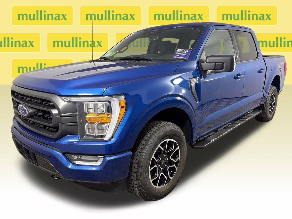 2023 Blue Metallic Ford F-150 XLT 4X4 Truck