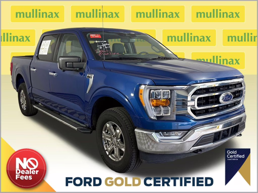 2023 Blue Metallic Ford F-150 XLT 4X4 Truck