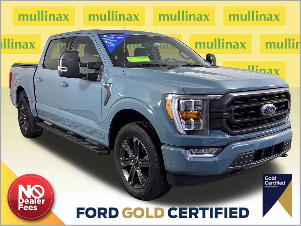 2023 Blue Ford F-150 XLT 4X4 Truck
