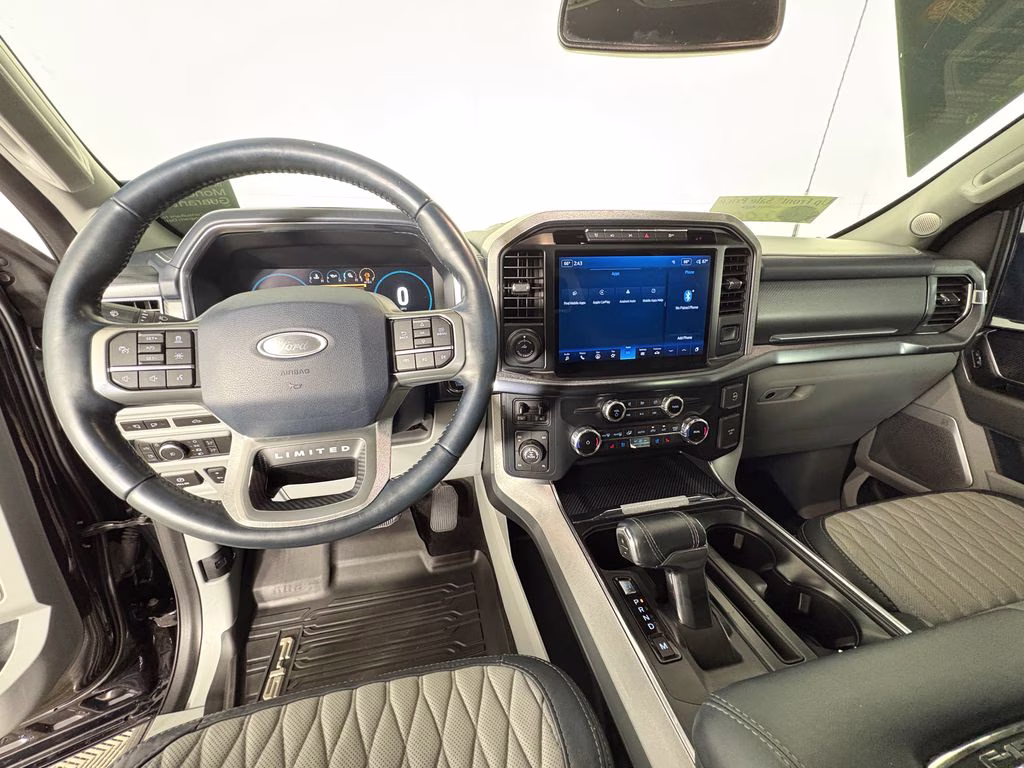 2023 Black Metallic Ford F-150 Limited 4X4 Truck