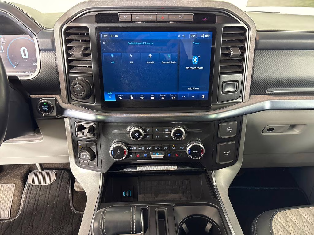 2022 Black Metallic Ford F-150 Limited 4X4 Truck