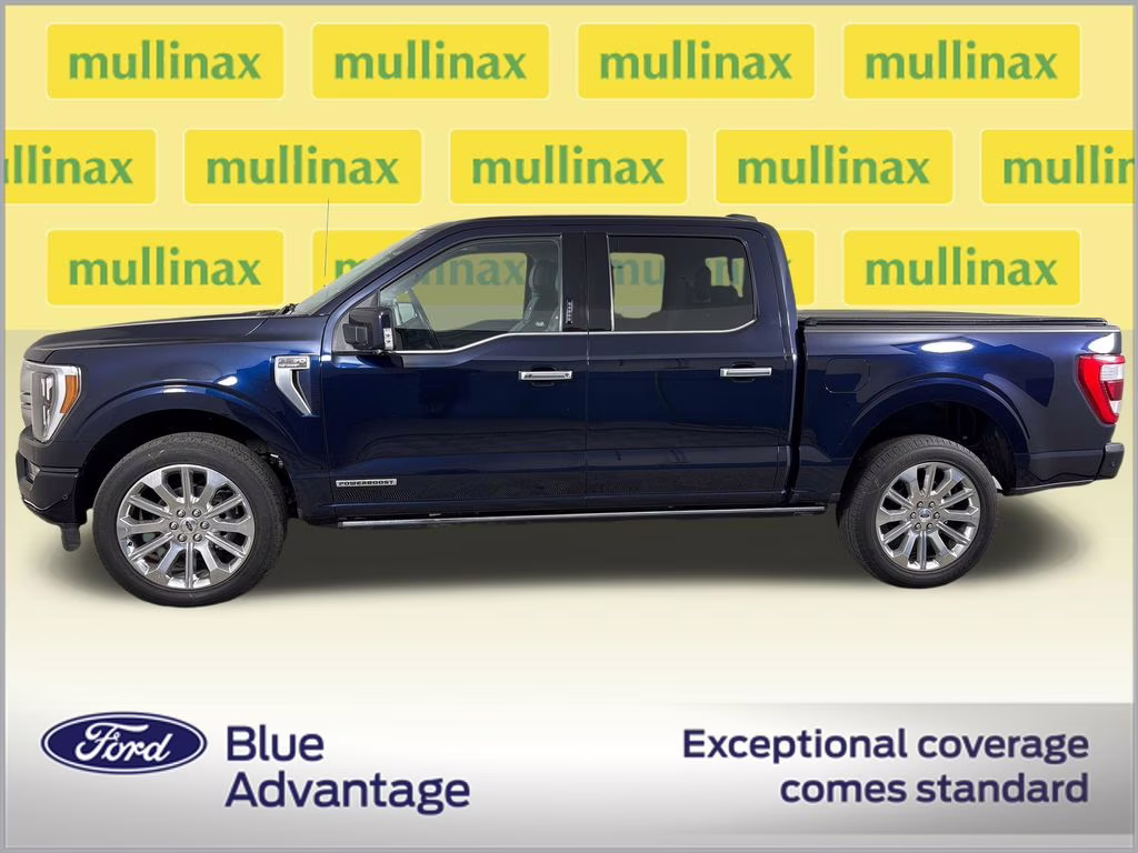 2023 Blue Metallic Ford F-150 Limited 4X4 Truck