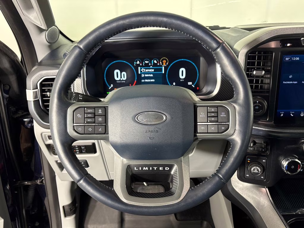 2023 Blue Metallic Ford F-150 Limited 4X4 Truck