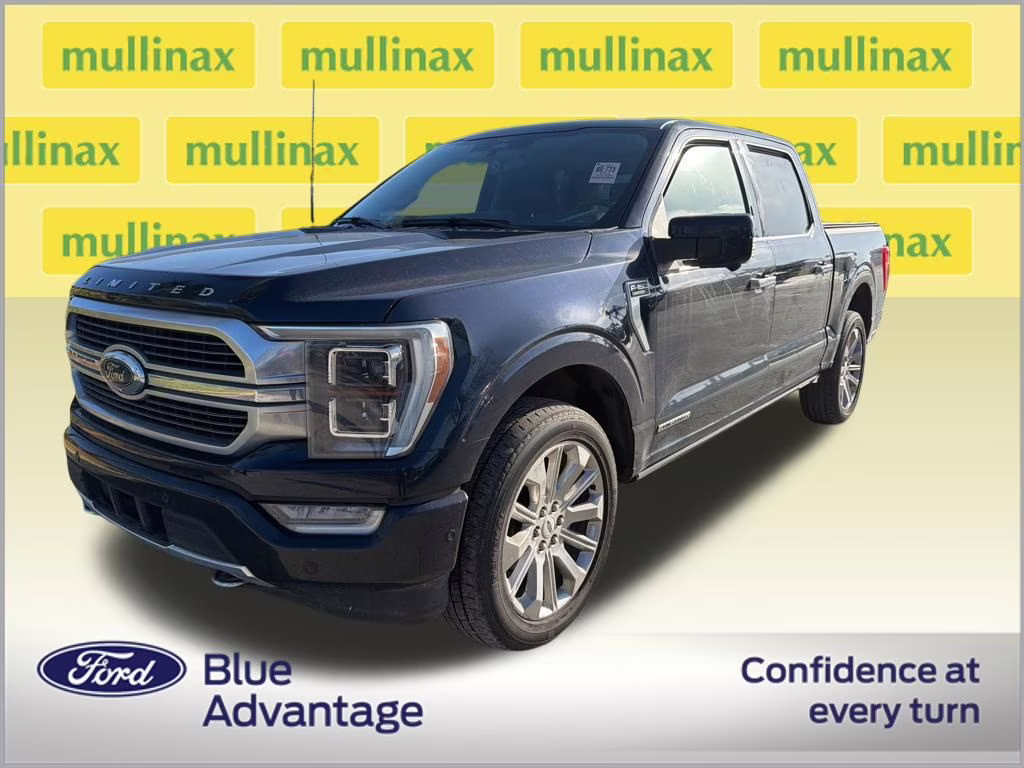 2023 Blue Metallic Ford F-150 Limited 4X4 Truck