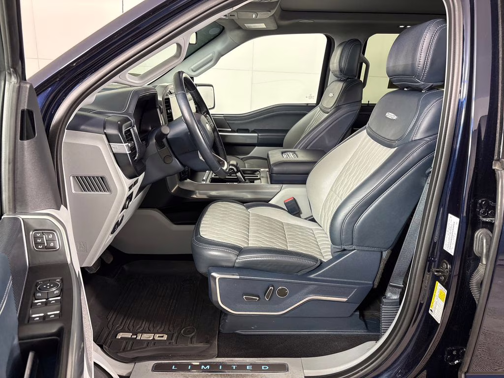 2023 Blue Metallic Ford F-150 Limited 4X4 Truck