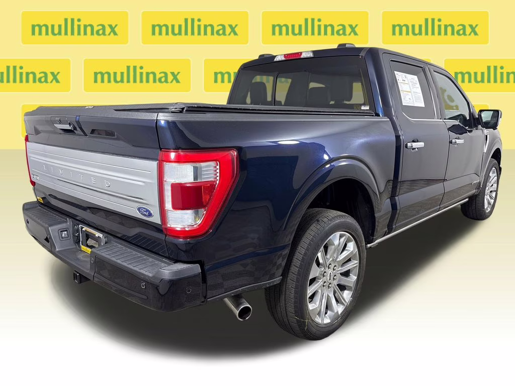 2023 Blue Metallic Ford F-150 Limited 4X4 Truck