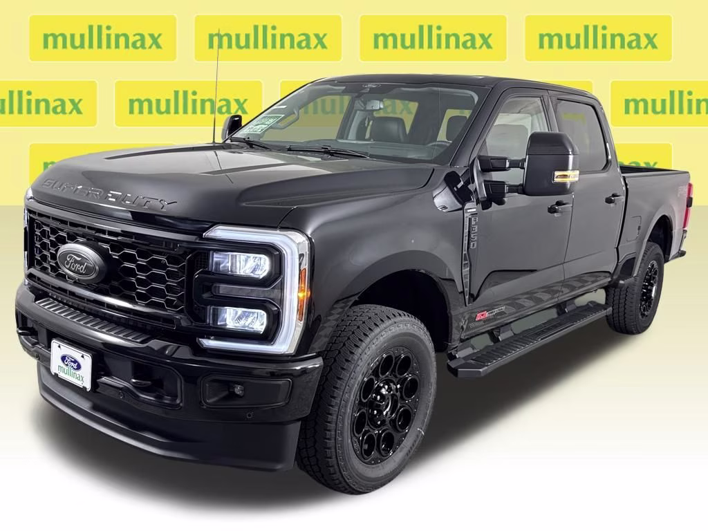 2026 Agate Black Metallic Ford Super Duty F-350 SRW Lariat 4X4 Truck