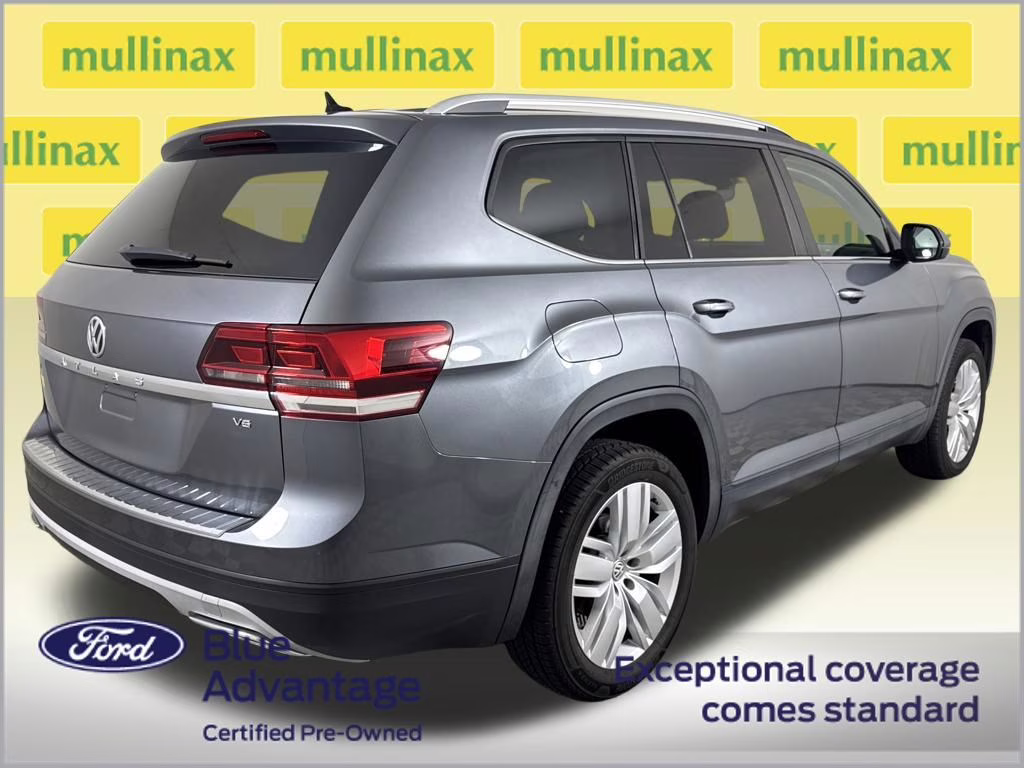 2019 Pacific Blue Metallic Volkswagen Atlas 3.6L V6 SE FWD SUV