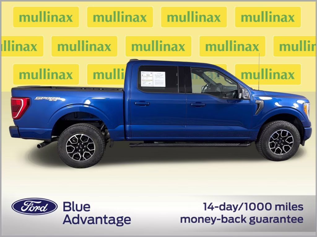 2023 Blue Metallic Ford F-150 XLT 4X4 Truck