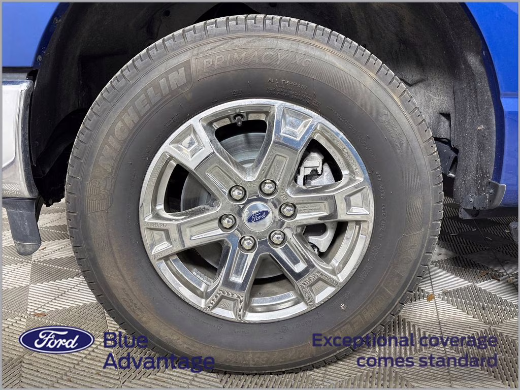 2023 Blue Metallic Ford F-150 XLT 4X4 Truck