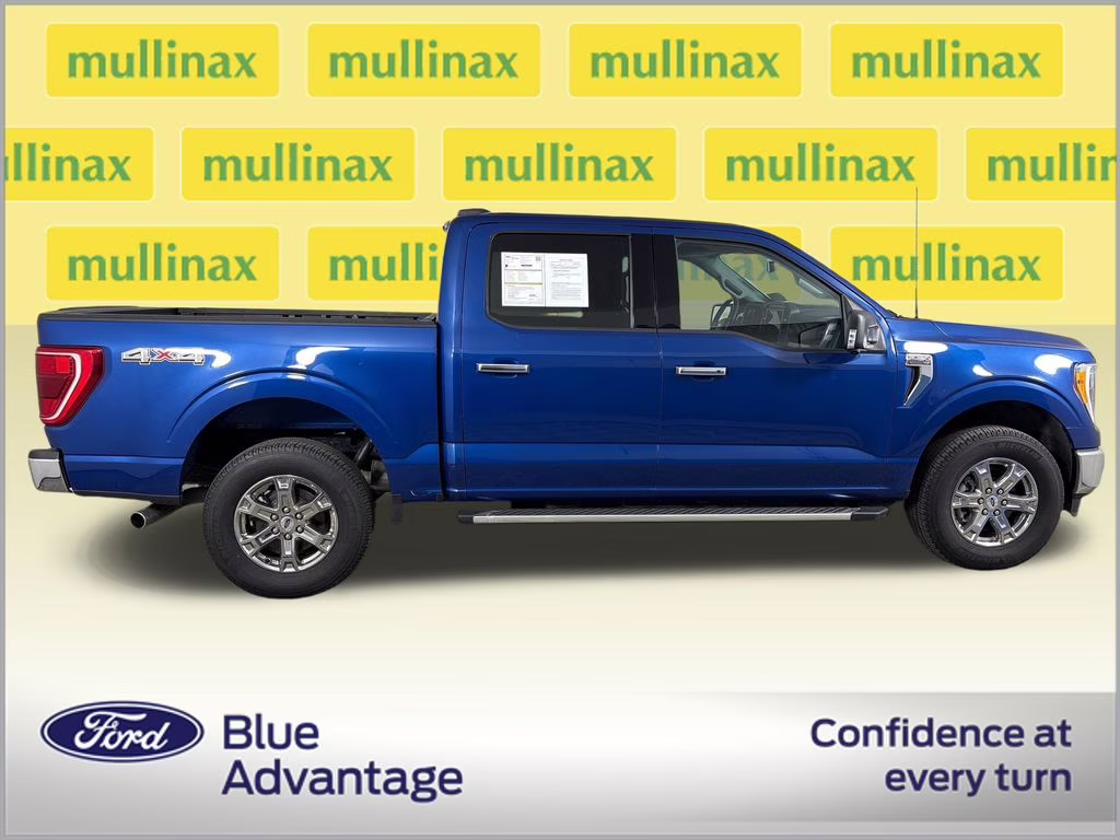 2023 Blue Metallic Ford F-150 XLT 4X4 Truck