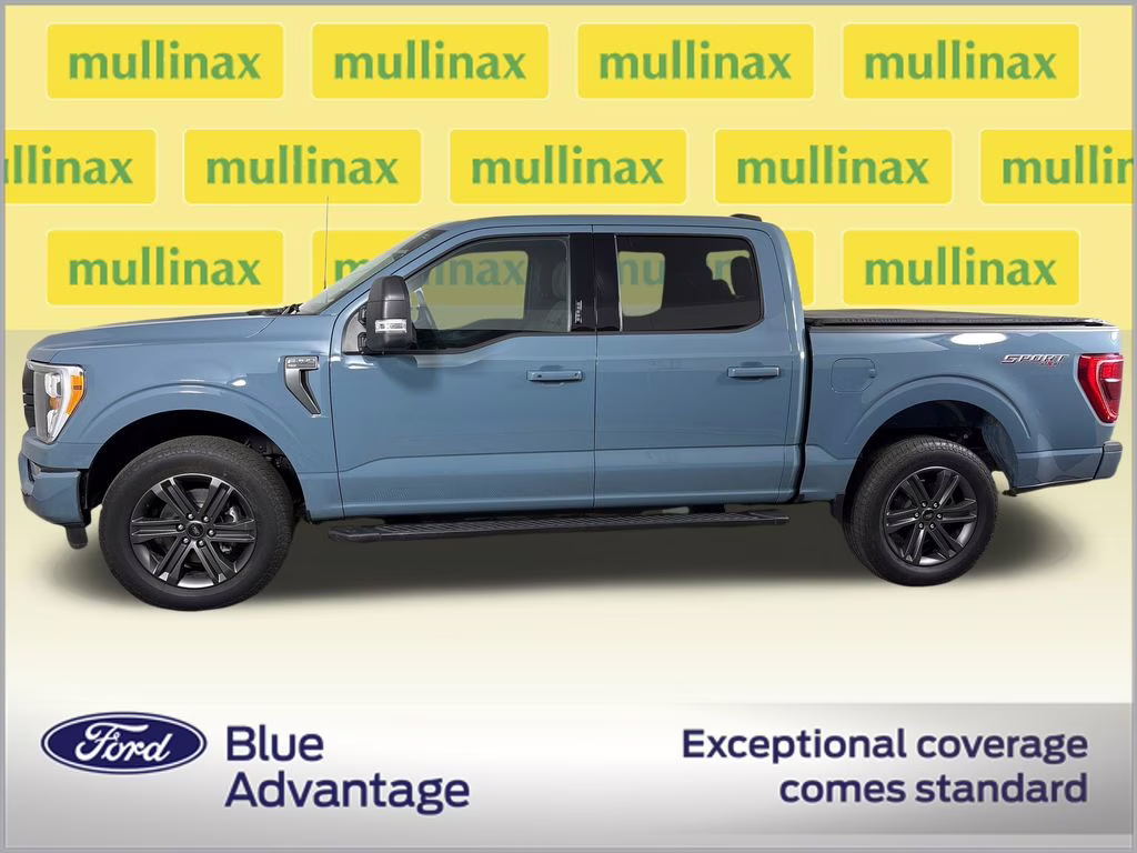 2023 Blue Ford F-150 XLT 4X4 Truck