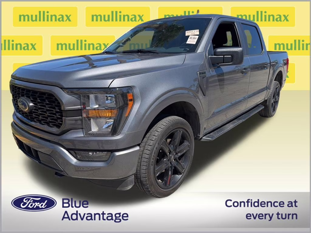 2023 Gray Metallic Ford F-150 XL 4X4 Truck