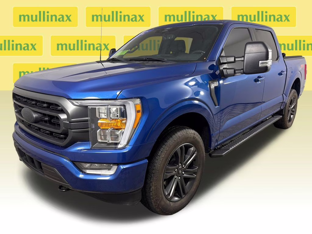 2022 Blue Metallic Ford F-150 XLT 4X4 Truck