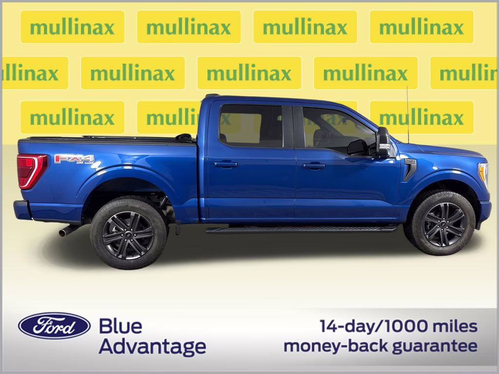 2022 Blue Metallic Ford F-150 XLT 4X4 Truck